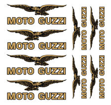 Kit FE MOTO GUZZI set adesivi decalcomanie ORO ARGENTO BIANCO /921