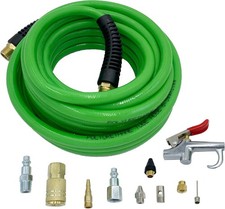 PU Braided Air Hose 1/4" X 25