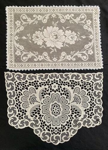 Centrini pizzo fiori - pizzo,