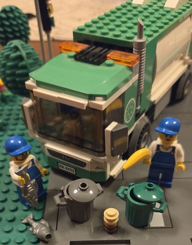 Lego city garbage - truck, set