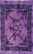 TRIPLE MOON & STARS arazzo da