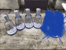 Lotto 4 Bottiglie Vuote GIN MARE 70 CL Da Collezione Lampade Lampadari Candele