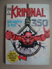 kriminal n° 350 ed.corno 1972
