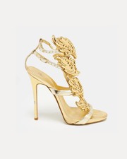 Giuseppe Zanotti Gold Leather
