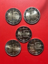 GERMANIA GERMANY 2 Euro UNC Commemorativi del 2025 ZECCA  5 Zecche Unità Tedesca