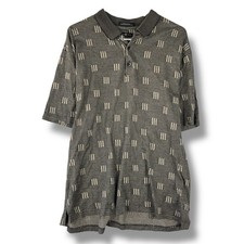 6A Polo Mens M Medium Striped