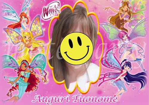 Cialda ostia per torte - per, winx