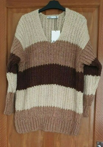 Maglione zara marrone - zara,