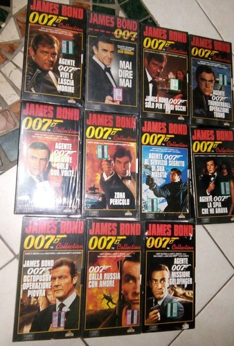 Lotto vhs 007 james - lotto, bond