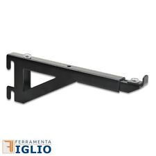 Reggimensola Allungabile per Supporto Mensole in Vetro Scaffalatura Cremagliera