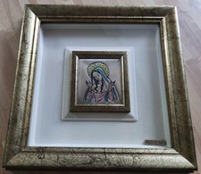 MADONNA QUADRO ARGENTO  ROBERTO POLO EDIZIONE LIMITATA IDEA REGALO PER BATTESIMO