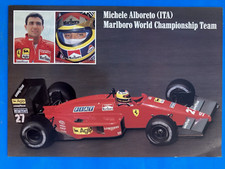 SIGNED Michele Alboreto 85