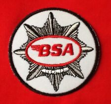 BSA GOLD MOTORCYCLE BANTAM BRITISH VINTAGE BIKE BIKER  BADGE IRON SEW ON PATCH