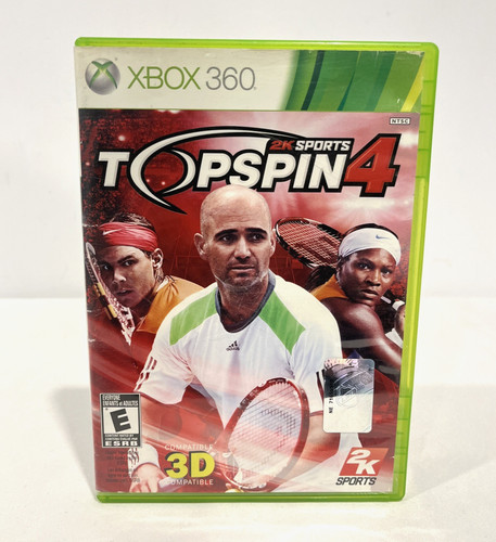 Top spin microsoft xbox - 4, 360