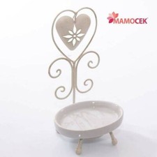 PORTA SAPONETTA Cuore metallo