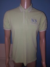 POLO UOMO MANICA CORTA COLOR VERDE CHIARO LA MARTINA MIAMI TAGLIA S 100% COTONE