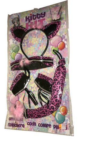 Costume leopardo rosa - costume,