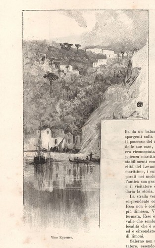 Stampa antica vico - antica,