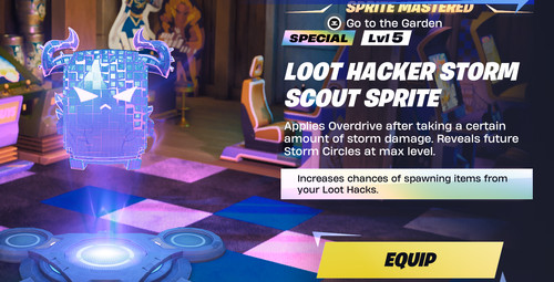 Loot hacker storm scout - hacker,