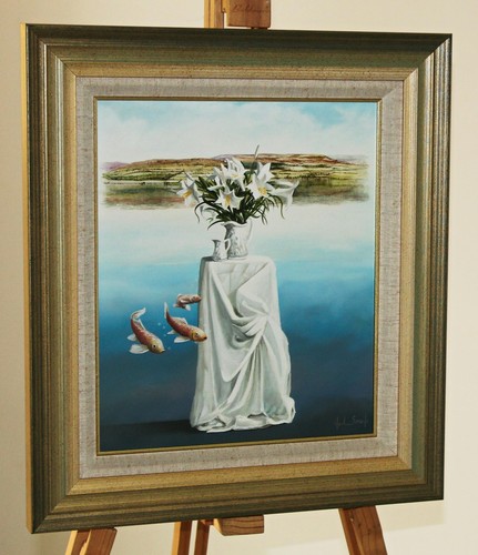 Neil simone dipinto - (n.1947),