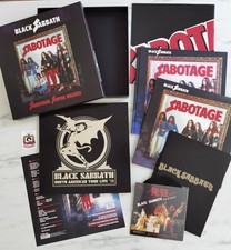 BLACK SABBATH - Sabotage Super Deluxe EU press 2021 box vinyl vinile Lp 33 giri