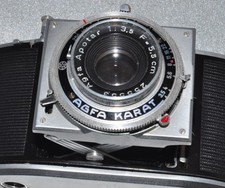 AGFA type Karat - in perfette condizioni con speciali rullini e film.  Borsa