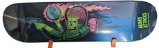 Santa Cruz - Mars Attacks Skateboard - Rarità 5 Sparkle Reaper - Blu - Nuovo