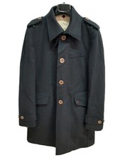 Nationality giubbotto giaccone giacca jacket uomo men nero coat cappotto tg 48