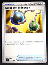 RECUPERO DI ENERGIA 171/198 Carta STRUMENTO in Italiano POKEMON Allenatore