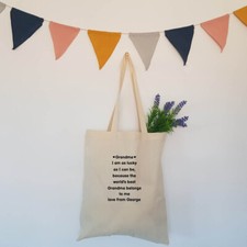 Borsa Poesia Dolce Nonna Personalizzata