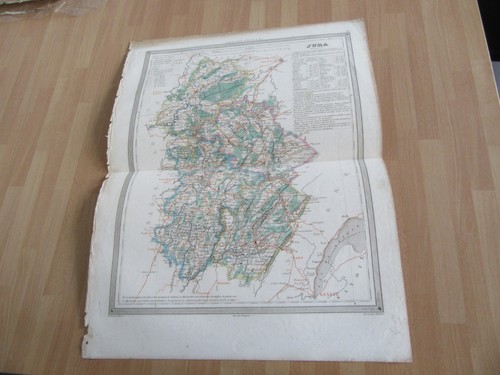 Grande carte couleurs - grande, 1860