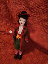 Bambola Lenci raffigurante Gianduia (Gianduja)