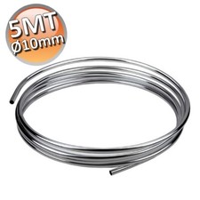Rotolo 5 mt tubo rame cromato