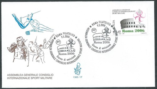2006 italia fdc - 2006, 1365