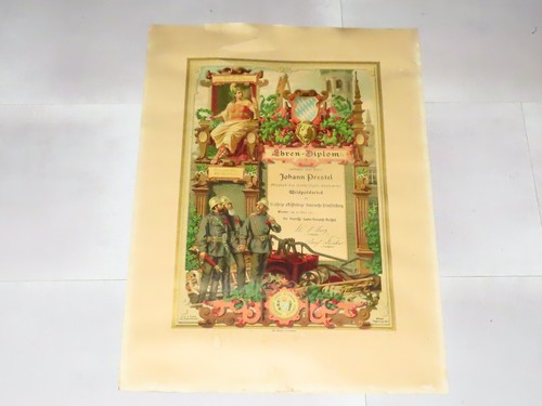 Diploma onorario vigili del
