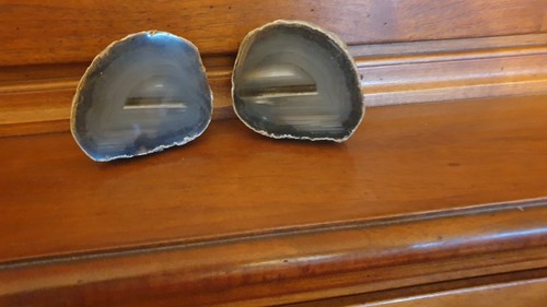 Fermalibri geode agata - fermalibri, di