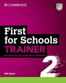 First for schools trainer - for,