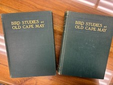 Bird Studies at Old Cape May, two volume set signed limited first edition 1937