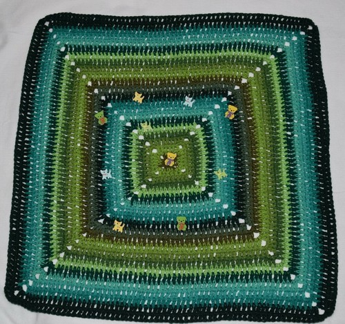 Copertina neonato uncinetto