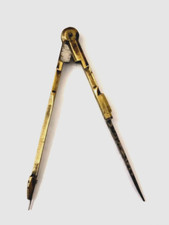 ANTICO RARO COMPASSO IN OTTONE