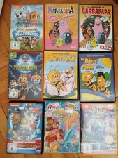 9 Originali DVD für Kinder : Barbapapa, Bine Maya, Usw