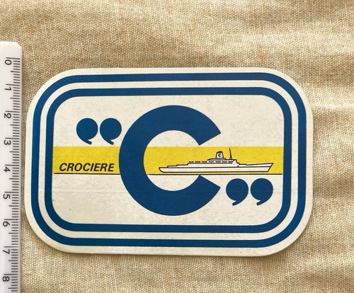 Adesivo costa crociere - adesivo,