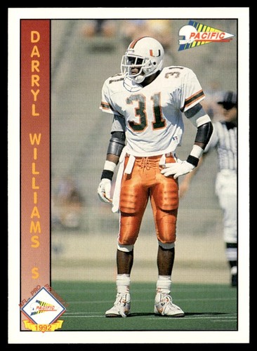 1992 pacific darryl williams - 1992,