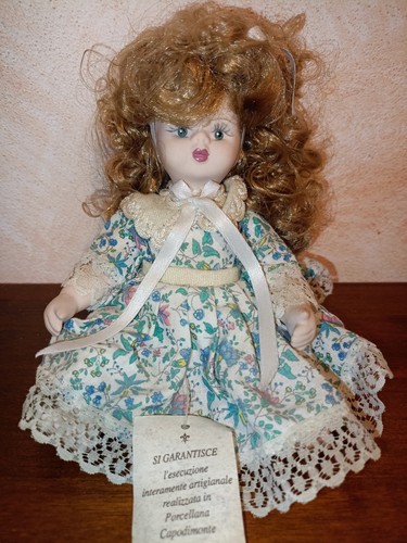 Bambola porcellana capodimonte - bambola,