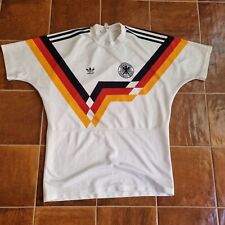 VINTAGE GERMANIA 1990 HOME FOOTBALL SHIRT ADIDAS MADE IN WEST GERMANY