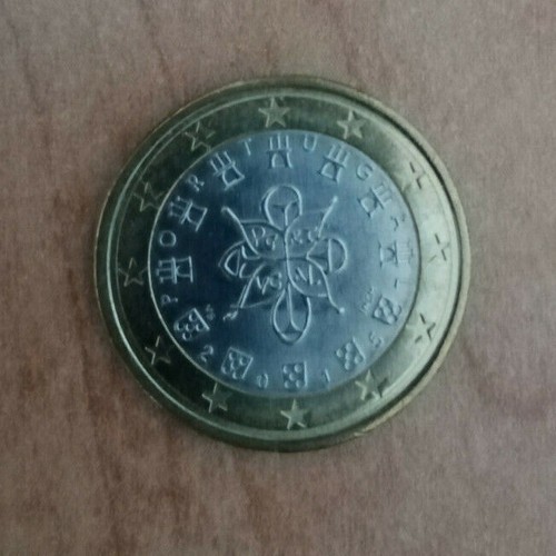 Euro portogallo 2005 sigillo - 1,