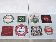 Lotto 8 pezzi tappetini birra