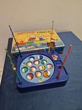 Gioco Dei Pesci MISTER TROTA N2 Vintage 4 Canne + 12 Trote🐟🐟🐟