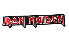 Patch IRON MAIDEN BACK ricamata venditore USA qualità metal slayer