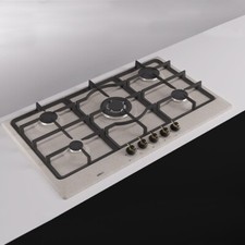 Piano Cottura Elleci Country 90 5 fuochi Ghisa Granitek Avena PGCO90151WS